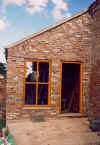 Tumbled brickwork on garden room Sept 2001.JPG (268736 bytes)
